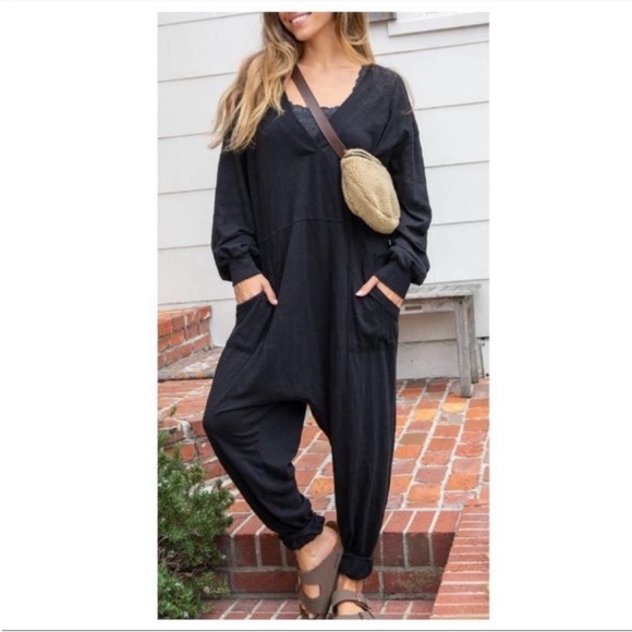 Natural Life Johnnie Oversized Jumpsuit - Picture 3 of 6